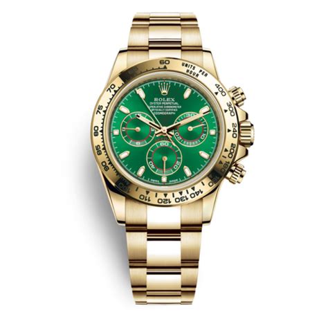 rolex daytona oro giallo quadrante verde usato|Rolex Daytona Oro giallo .